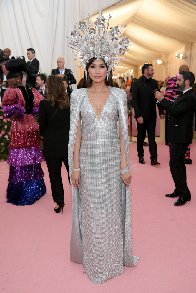  Gemma Chan in Tom Ford wearing Forevermark jewelry 